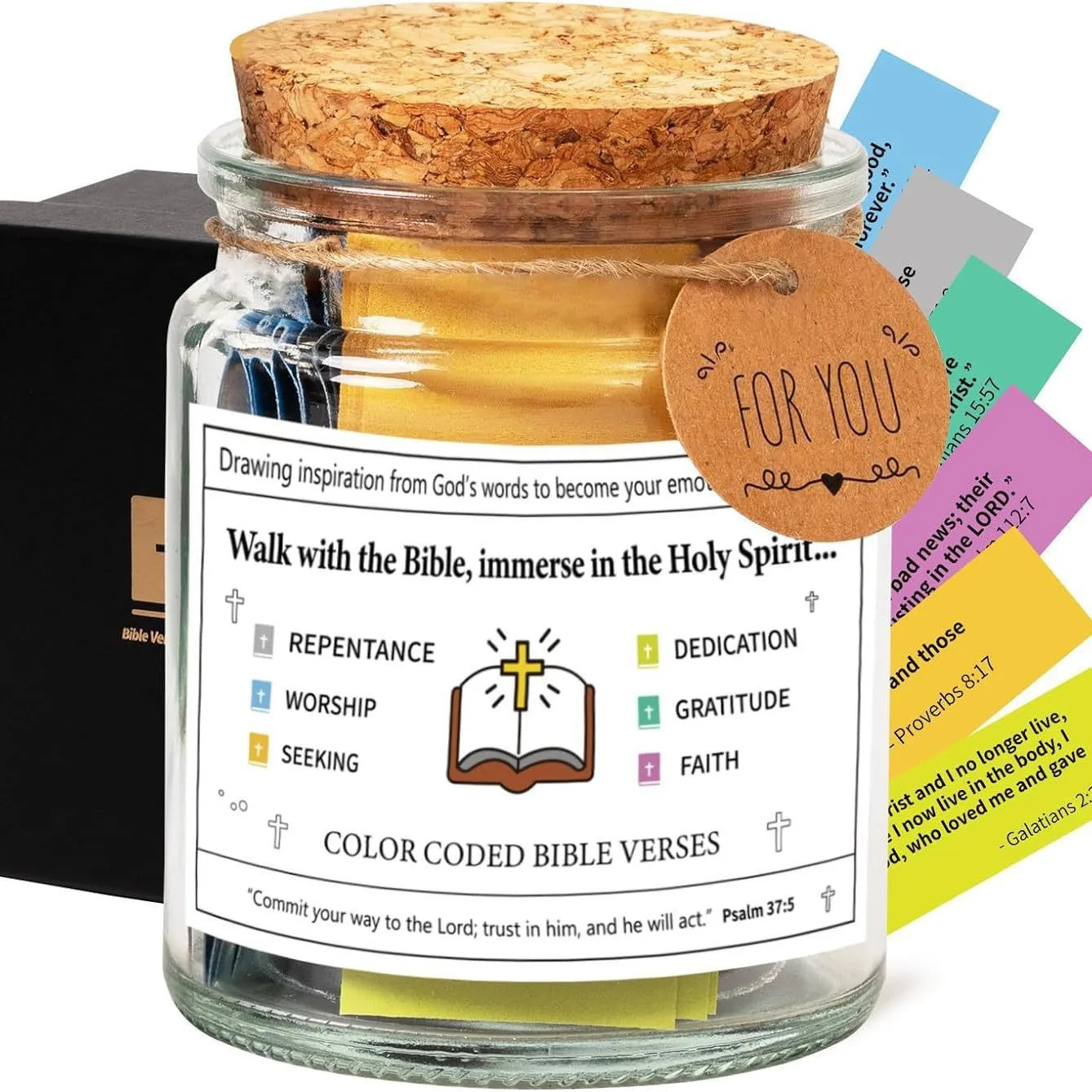 The Jesus Jar — Daily Scripture Cards for Faith & Devotion